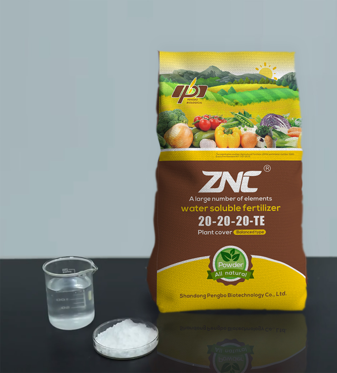 A large number of elements water soluble fertilizer - balance